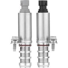 2Pcs Camshaft Variable Valve Timing Solenoid VCT Solenoid 8L3Z-6M280-B Compatible with 2004-2010 F150 Sport Trac 3V 4.6L 5.4L Lincoln Navigator Mercury Mountaineer Black