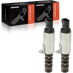 A-Premium 2-PC Engine Variable Valve Timing (VVT) Solenoid Compatible with Volkswagen Jetta, Passat, Golf, Beetle, Touareg, Rabbit & Audi A4, A4 Quattro, Q7, A6, A6 Quattro, A8 Quattro, R8, RS4, RS5