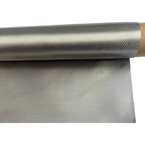 Amradield Conductive EMF RF Shielding Fabric for Smart Meters,Faraday Cage,Conductive Pads, Military Grade, EMI, WiFi, Cell Phone with Conductive Electrode Ni+Cu 39"x43"