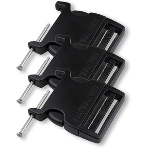 Sea to Summit Field Repair Buckle, Side Release 1 Pin, 3pk, 25mm / 1in | Lightweight, durable side-release field repair buckle quickly replaces broken or damaged buckles on outdoor gear in Saudi Arabia