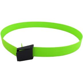 Scuba Choice Scuba Diving 60" Long 2" Webbing Weight Belt with Plastic Buckle, Lime