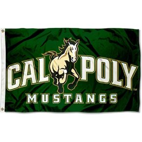 Cal Poly Mustangs San Luis Obispo University Large College Flag