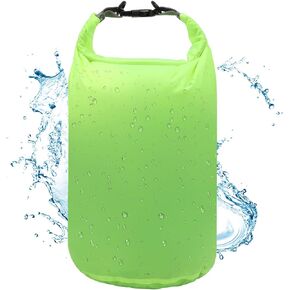 R2Depot Waterproof Dry Bag, 5L/10L/20L/40L/70L Dry Storage Bag for Kayaking, Gym, Hiking, Swimming (Blue, 5L)