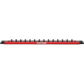 CRAFTSMAN Locking Magnetic Socket Rail Holder, Tool Tray Storage Organizer, 1/2 Inch (CMMT99411)