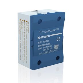 KERWINN Solid State Relay DC to DC 80A Input 3-32VDC to Output 12-220VDC Single Phase SSR Relay (SSR-80DD)