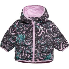 adidas Originals Baby All-Over Printed Down Jacket with Hoodie