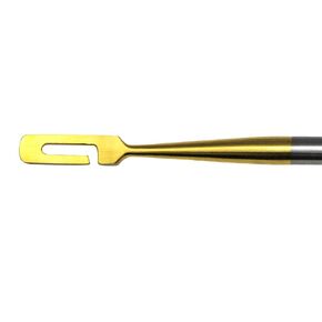 Tissue Elevator Suture Passer 9 3/4" Without Slot 2.5mmx13mm Suture Hole