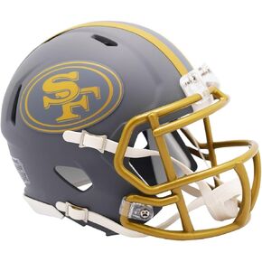 San Francisco 49ers Riddell Slate Speed Mini Helmet