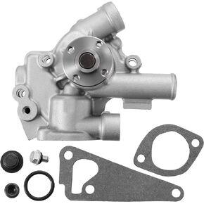 X AUTOHAUX Water Pump TK132269 for Yanmar Engine for Thermo King Tripac APU Engines TK270 TK370 TK374 Engine Coolant Water Pump Lower Heat Silver Tone