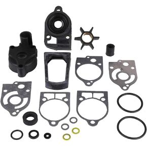 77177A3 Water Pump Repair Kit with Housing Replacement for Mercury and Mariner 2-Cycle Outboards 30 HP - 70 HP - Replace 46-77177A3 Sierra 18-3324 GLM12100