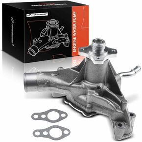 A-Premium Engine Water Pump Kit with Gasket Compatible with Chevrolet, GMC, Cadillac & Isuzu Models, 4.3L 5.0L 5.7L - Suburban, Silverado, Sierra, Yukon, C/K 1500 2500
