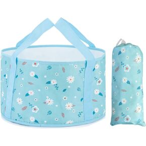 HOOYEE Multifunctional Portable Travel Outdoor Wash Basin Folding Bucket
