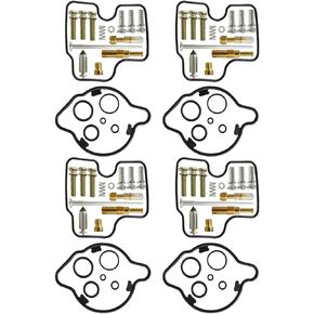 Carburetor Carb Rebuild Jet Seal Kit for 1994-2003 Magna Deluxe VF750C2 VF750C VF750CD, Include O-Rings for Jets Bowl and Nozzle Gasket Fuel Transfer Tube and Seal O-Ring