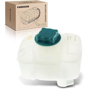 A-Premium Engine Coolant Overflow Recovery Reservoir Tank [with Cap] Compatible with Volvo S60 2001-2009, S80 1999-2006, V70 1998-2007, XC90 2003-2007 2011-2014, Replace for# 30741973, 30741154