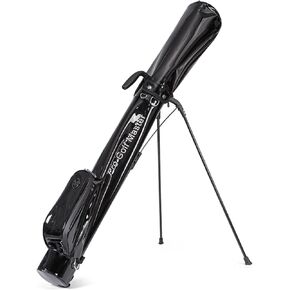 PGM Golf Sunday Bags - Lightweight Golf Bag with Stand – Easy to Carry and Durable Pitch Putt Golf Bag – Golf Stand Bag for The Driving Range, Par 3 and Executive Courses – Golf Gun Bag
