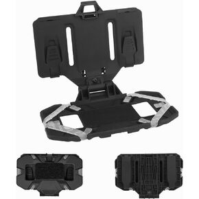 Mobile Phone Carrier Foldable Tactical Vest Plate Carrier Molle Plate Navigation Board Phone Holder Smartphone Holster Chest Cellphone Mount