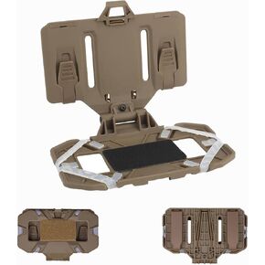 Mobile Phone Carrier Foldable Tactical Vest Plate Carrier Molle Plate Navigation Board Phone Holder Smartphone Holster Chest Cellphone Mount in Kuwait
