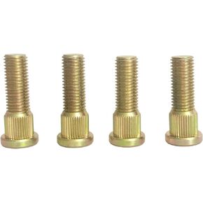 7519753 7519128 Wheel Studs Compatible with Polaris Breeze,Brutus,GEM e-Series,General 1000,M1400,PRO XD,Ranger Series,RZR 900/1000 S/Scrambler XP/Sportsman XP(Pack of 4 Pcs)