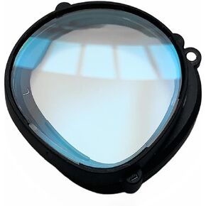 إطار عدسات IOOIOO زوج واحد (R وL) بدون عدسة لسماعات Meta Quest 2 Oculus VR (الإطار فقط)