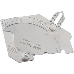 Driak Inch&metric Bridge Cam Gage Test Ulnar Welding Inspection Gauge MG-8 for inspection of Welded Surfaces and Joints