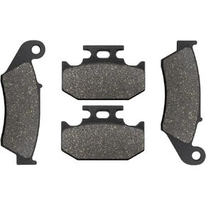 Front and Rear Brake Pads for Suzuki DR650 1996-2016, DR350 1997-1999, RMX250 1996-1998, DR-Z250 2001-2006,for Kawasaki KDX200 KDX220R KLX250 KX500 KLX650 KX125
