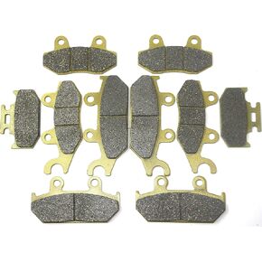 Master Chen Front Rear Parking Brake Pads Brakes for Yamaha Viking 700 YXM700 2014-2020 - Viking VI YXC700 2015-2019 - Wolverine YXE70 R Spec 2016-2018 - YXE 70 R Spec EPS 2018-2020 MC0493