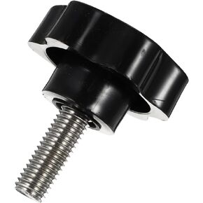DOITOOL Furniture Clamping Screw Knob Funiture Furngully Furnitures Jowls Tightening T Track Bolt Knob Thread Screw Screws for Plastic Plum Bossom Component Accessories Part Carbon Steel