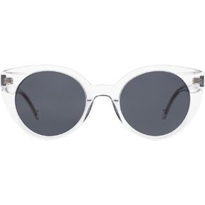 FAA'N Round Cat Eye Sunglasses Womens Trendy Polarized Sunglasses Cute Shades Acetate Sun Glasses