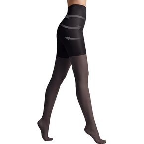 Conte Women's Nude Body Shaping Sheer Compression Pantyhose Tights - Control