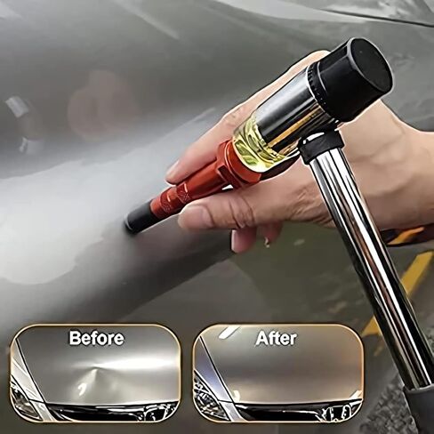 Dent Remover Repair Puller Tool Kit, Slide Hammer T Bar Dent Puller, Golden Lifter, Bridge Puller & Glue Gun for Automobile Body Motorcycle Refrigerator, Included Instruction Manual & Video (107PCS) in Saudi Arabia