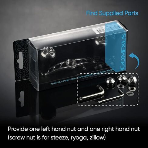 مقبض طاقة GOMEXUS متوافق مع Shimano SLX Tranx 100 200 Scorpion 13 مقبض بكرة صيد السمك 100 مم | باس الصيد in Kuwait