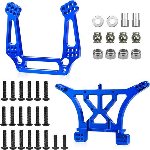 برج الصدمات الأمامي والخلفي مناسب لـ Traxxas 1/10 Slash 2WD، Slash VXL، Stampede VXL، Bandit VXL، Bandit، يناسب Ford F-150 Raptor، Rustler VXL، Rustler إلخ 2WD ألومنيوم 3638 3639 in Kuwait