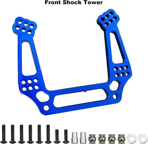 برج الصدمات الأمامي والخلفي مناسب لـ Traxxas 1/10 Slash 2WD، Slash VXL، Stampede VXL، Bandit VXL، Bandit، يناسب Ford F-150 Raptor، Rustler VXL، Rustler إلخ 2WD ألومنيوم 3638 3639 in Kuwait