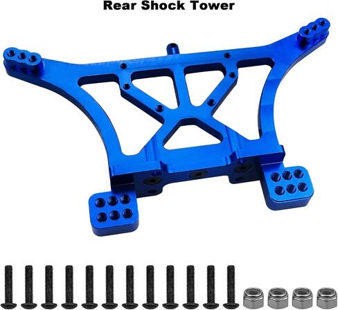 برج الصدمات الأمامي والخلفي مناسب لـ Traxxas 1/10 Slash 2WD، Slash VXL، Stampede VXL، Bandit VXL، Bandit، يناسب Ford F-150 Raptor، Rustler VXL، Rustler إلخ 2WD ألومنيوم 3638 3639 in Kuwait