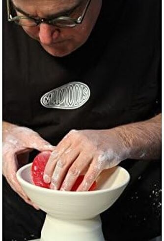 Sherrill Mudtools Shape 1 Polymer Rib for Pottery and Clay Artists, Red Color Very Soft in Saudi Arabia