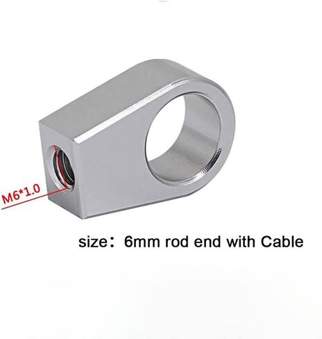 MotoParty Dump Bed Strut Rod End Replacement Parts for Polaris Rangers 2012-2020 (6mm rod end With Cable) in Saudi Arabia