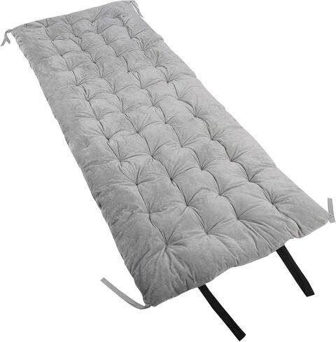 REDCAMP 75"x28" Sleeping Cot Pads for Camping, Soft Thicker Camping Cot Mattress Pad Portable for Outdoor Hiking, Light Gray in Saudi Arabia