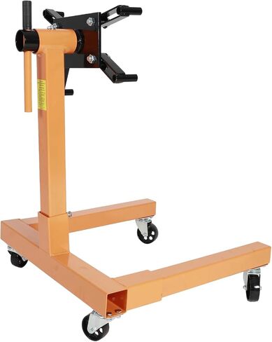 BACLAUGH 1250LB سعة محرك دوار فولاذي حامل دوار قابل للطي 360 درجة رأس تركيب قابل للتعديل مع 4 عجلات دوارة محملة بالكرة in Kuwait