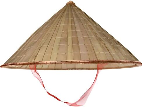 Non La Hat Costume Play Bamboo Leaf Hat - 1 Piece - Unique & Versatile Accessory for Theater, Cosplay & Themed Parties in Saudi Arabia