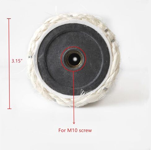 SHENGOCASE 4-Pack عمود استبدال شجرة القطط 13.8 بوصة طول، 3.15 بوصة Ø عمود مع مسمار M8، عمود ربط برج القطط، عمود استبدال عمود خدش القطط DIY in Kuwait