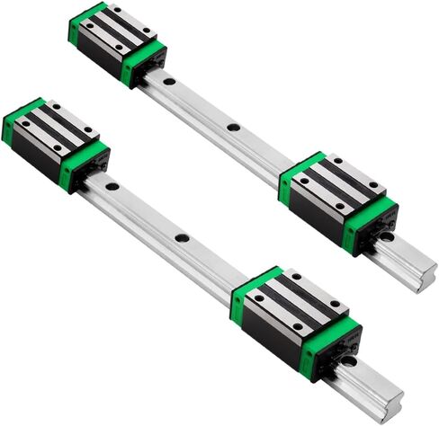 SIMAX3D 2pack HGR15 1500mm أدلة السكك الحديدية الخطية مع 4 قطع HGH15CA كتل لآلة CNC ومشروع DIY in Kuwait
