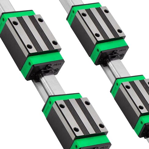 SIMAX3D 2pack HGR15 1500mm أدلة السكك الحديدية الخطية مع 4 قطع HGH15CA كتل لآلة CNC ومشروع DIY in Kuwait