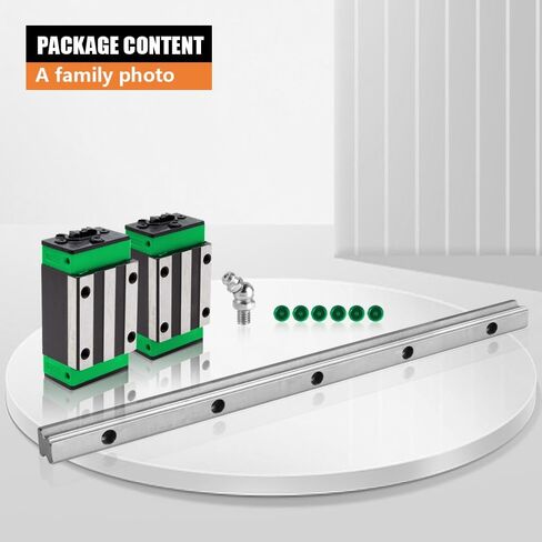 SIMAX3D 2pack HGR15 1500mm أدلة السكك الحديدية الخطية مع 4 قطع HGH15CA كتل لآلة CNC ومشروع DIY in Kuwait