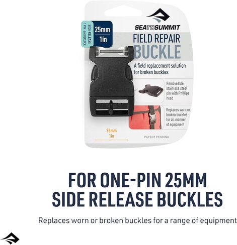 Sea to Summit Field Repair Buckle - Side Release, 1 Pin, 3-pack in Kuwait