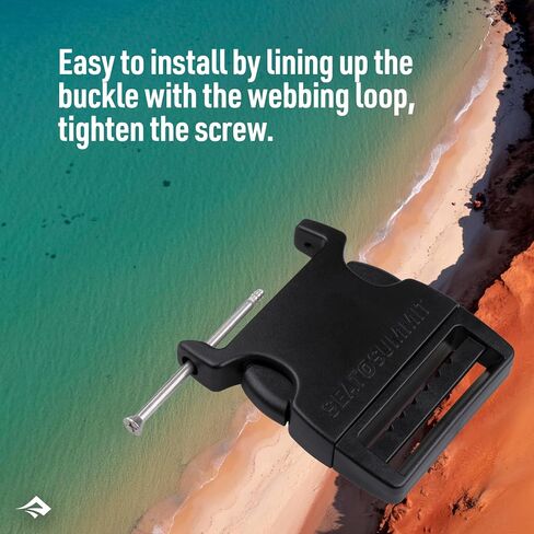 Sea to Summit Field Repair Buckle - Side Release, 1 Pin, 3-pack in Kuwait