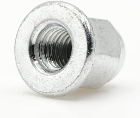 مسامير / صواميل تثبيت لوحة الترخيص المتوافقة مع فولفو V90 (مسامير على مسمار موجود) - قبة طويلة / رأس بلوط مع شفة - غطاء من الفولاذ المقاوم للصدأ (عبوة من 4) in Kuwait