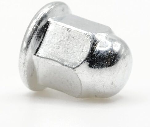 مسامير / صواميل تثبيت لوحة الترخيص المتوافقة مع فولفو V90 (مسامير على مسمار موجود) - قبة طويلة / رأس بلوط مع شفة - غطاء من الفولاذ المقاوم للصدأ (عبوة من 4) in Kuwait