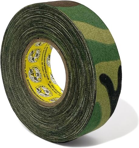 Comp-O-Stik Hockey Tape Green Camo Cloth 1" x 20yd - 1 Pack in Kuwait
