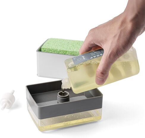 خرطوشة إعادة تعبئة صابون الأطباق السائل Eversoft من EZbrnd، 350 مل (12 أونصة) × 6 قطع in Kuwait