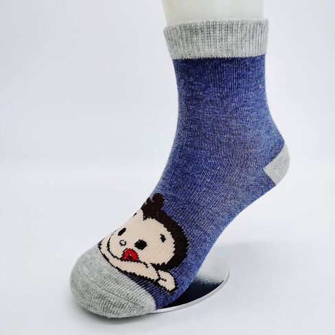 10 أزواج من الجوارب القطنية للأطفال الصغار من عمر 3 إلى 4T للأطفال على شكل عجل وشرائط على شكل قرد الدب على شكل حيوان in Kuwait